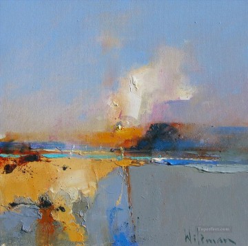 Landscapes Painting - cloud burst poldhu abstract seascape